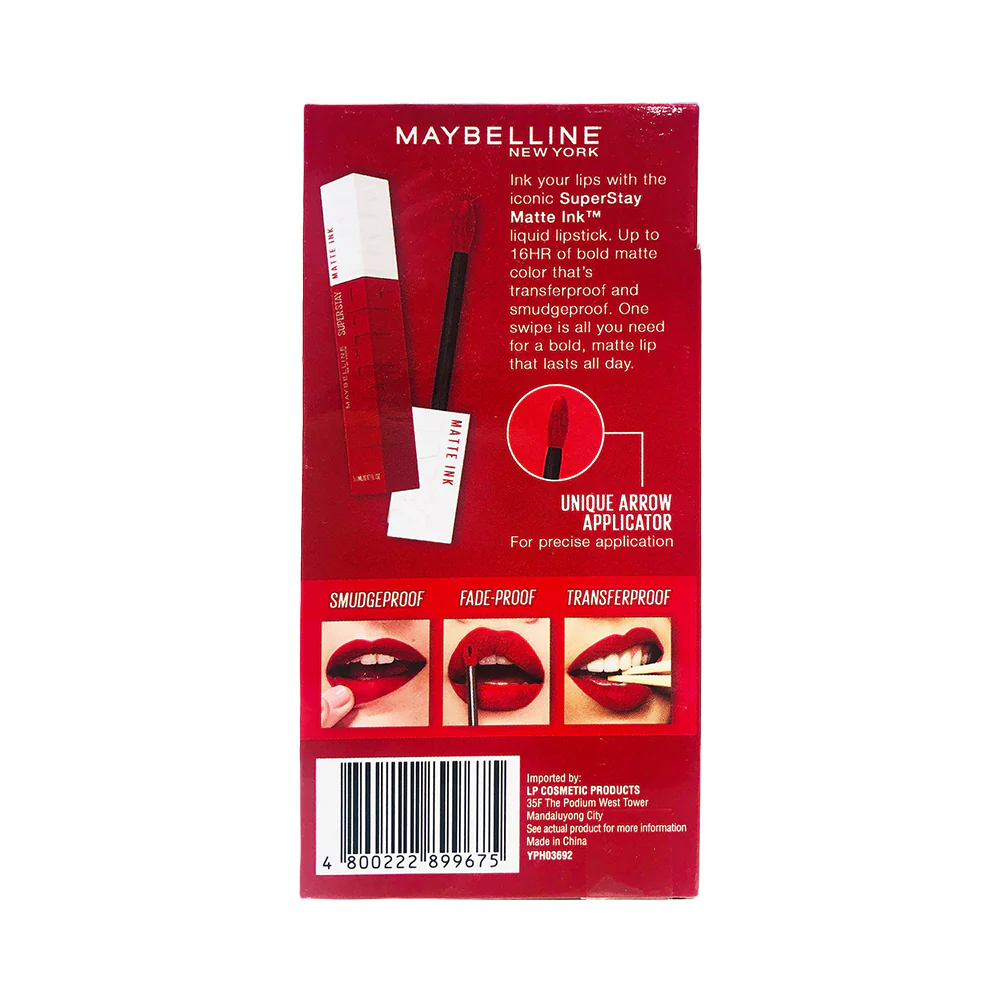 Maybelline Super Stay Matte Ink 5ml - Image 2