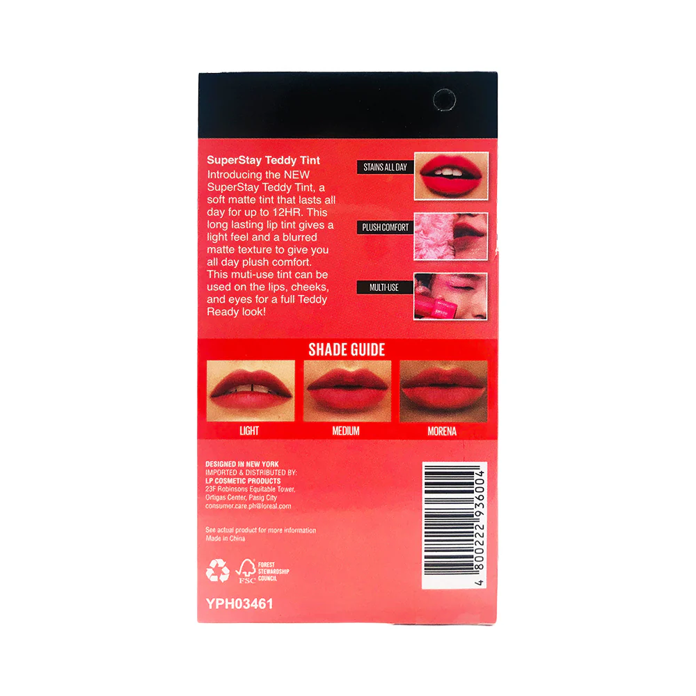 Maybelline Superstay Teddy Tint Longwear Soft Matte Mutli Use Tint - Image 3
