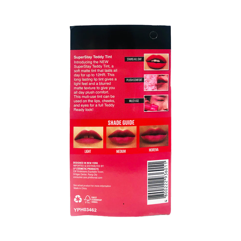 Maybelline Superstay Teddy Tint Longwear Soft Matte Mutli Use Tint - Image 6