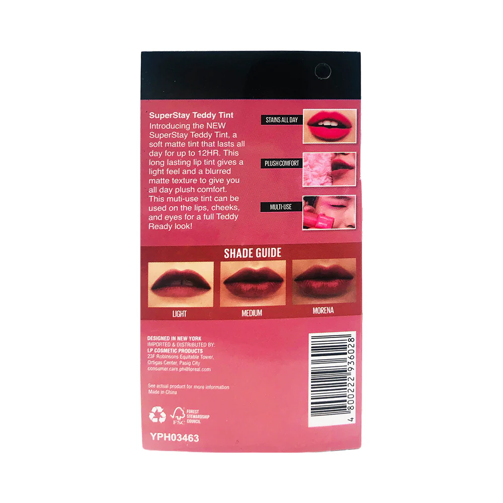 Maybelline Superstay Teddy Tint Longwear Soft Matte Mutli Use Tint - Image 9