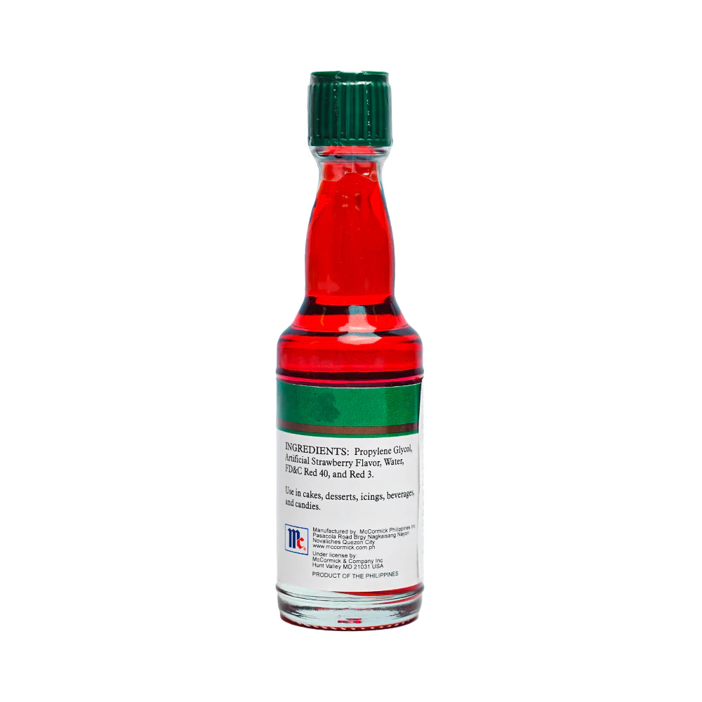 McCormick Flavor Extract Strawberry 20ml - Image 2