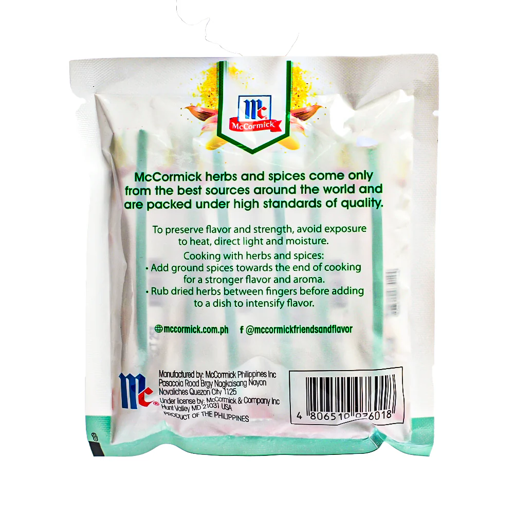 McCormick Garlic Granulated Singles 3g x 12s - Image 3