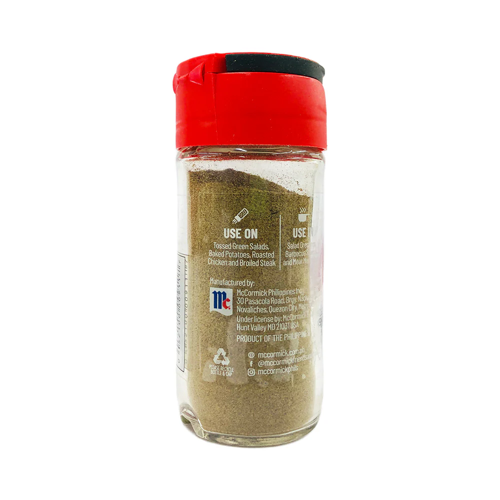 McCormick Ground Black Pepper 35g - Image 2