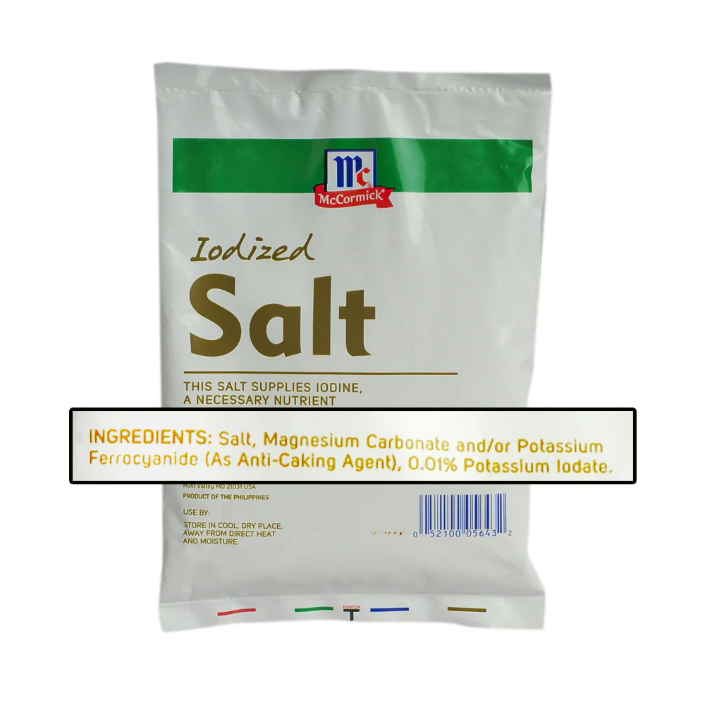McCormick Iodized Salt 150g - Image 2