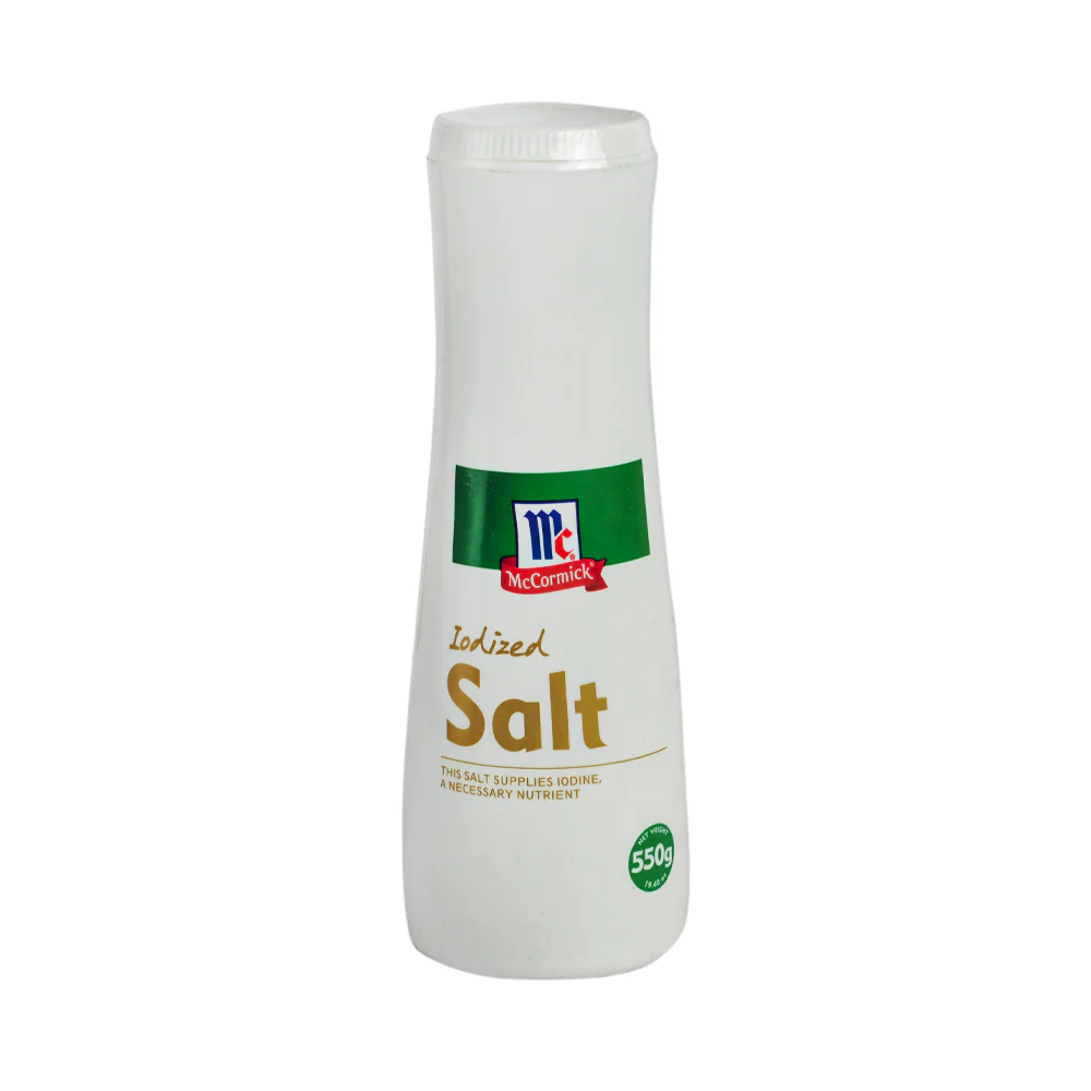 McCormick Iodized Salt Shaker 550g