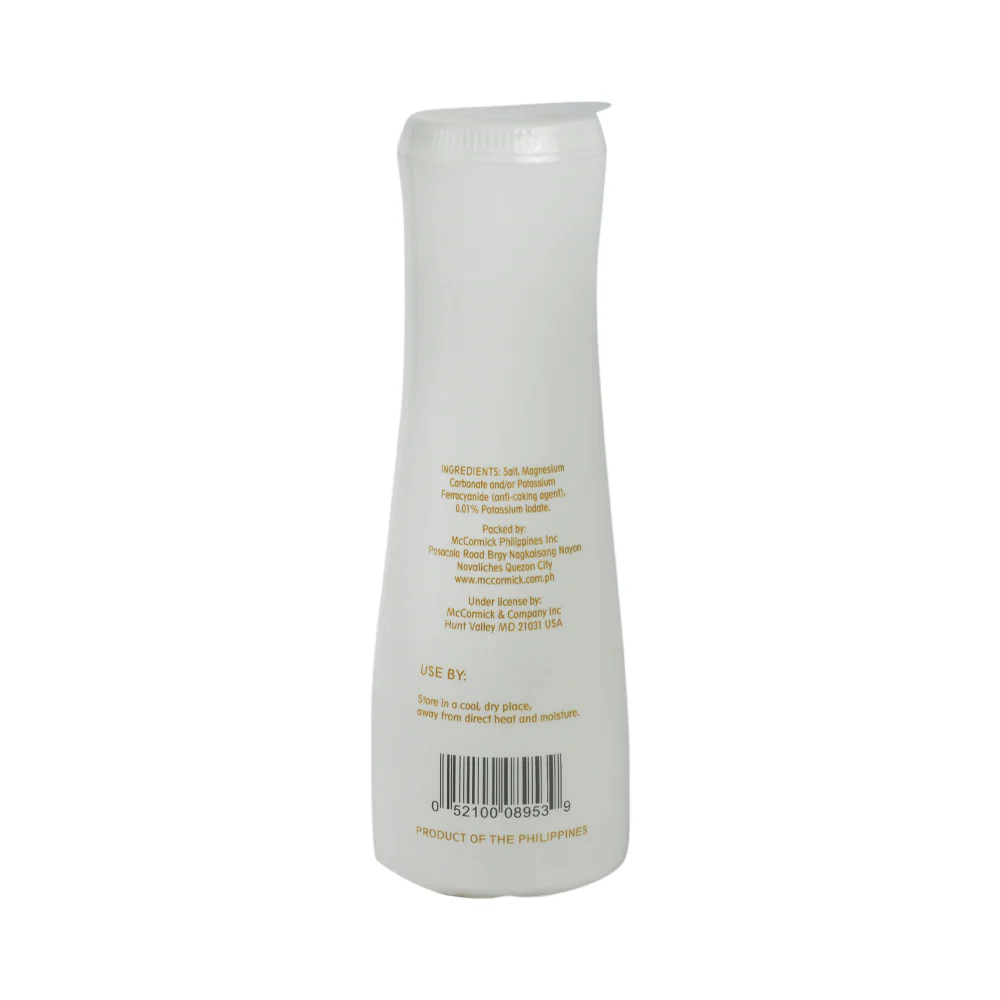 McCormick Iodized Salt Shaker 550g - Image 2