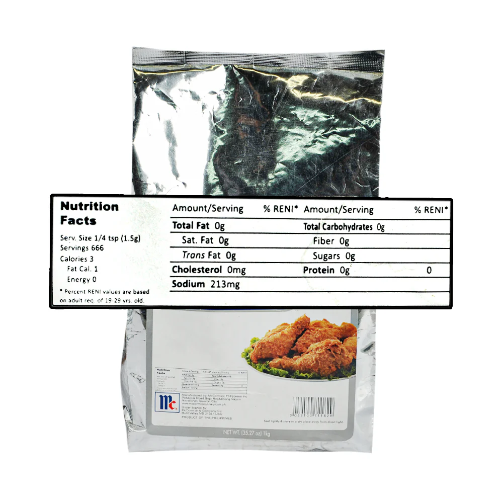 McCormick Seasoning Mix Fried Chicken 1kg - Image 2