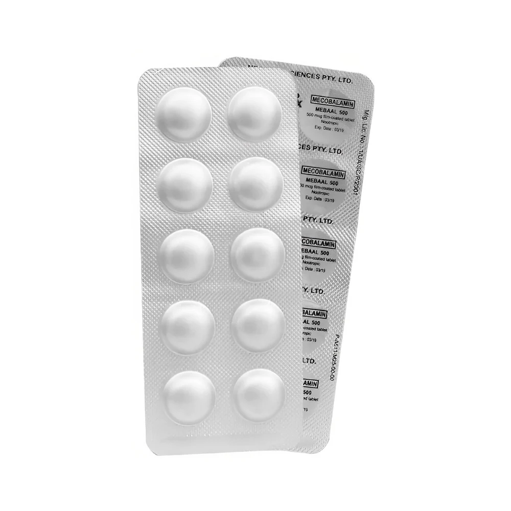Mebaal-500 Mecobalamin 500mcg Tablet - Image 2