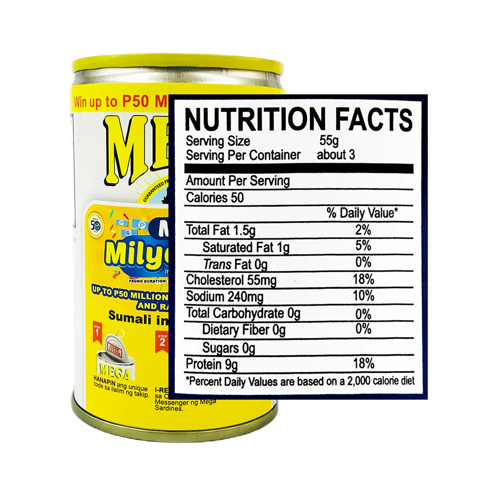Mega Mackerel In Natural Oil EOC 155g - Image 2