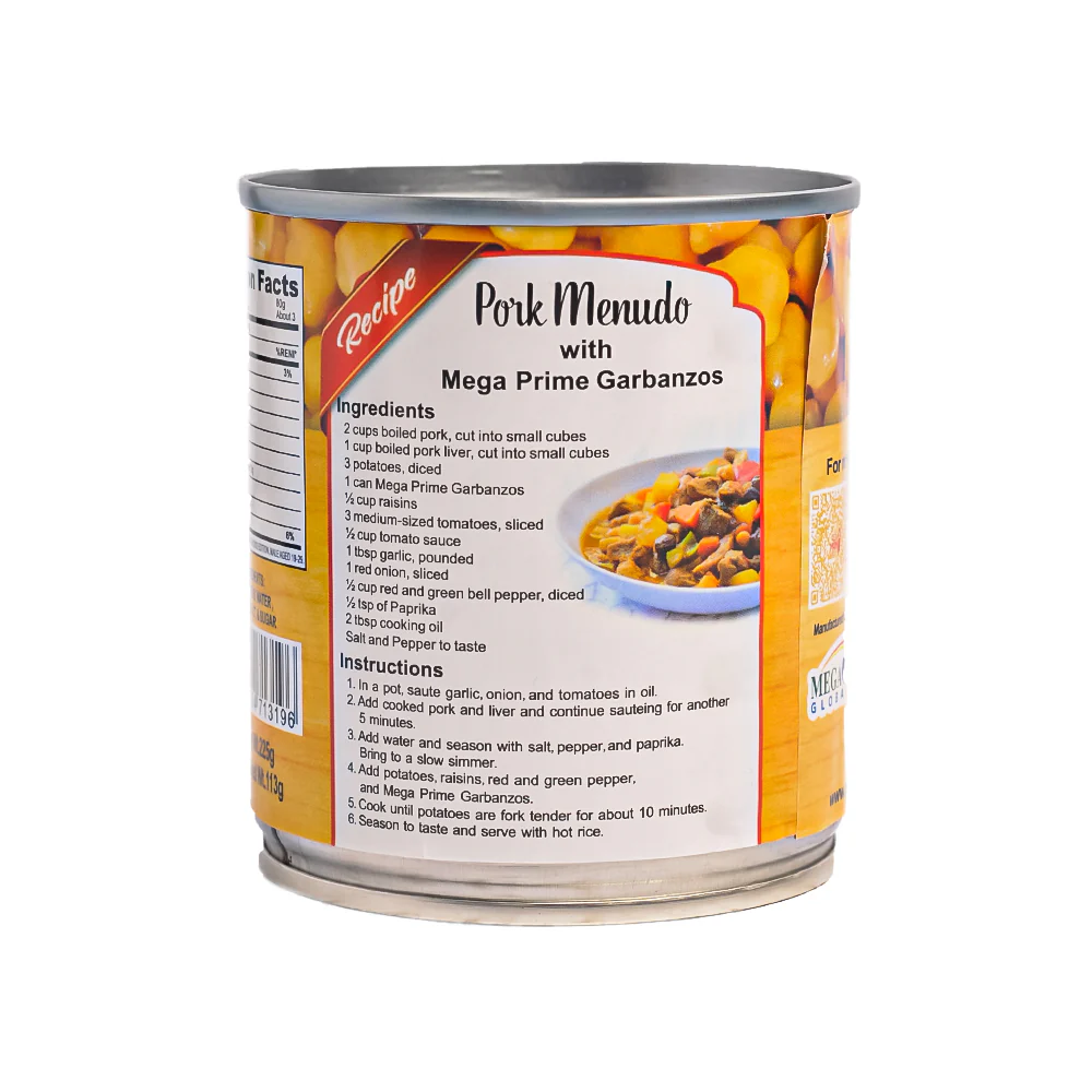 Mega Prime Garbanzos EOC 225g - Image 2