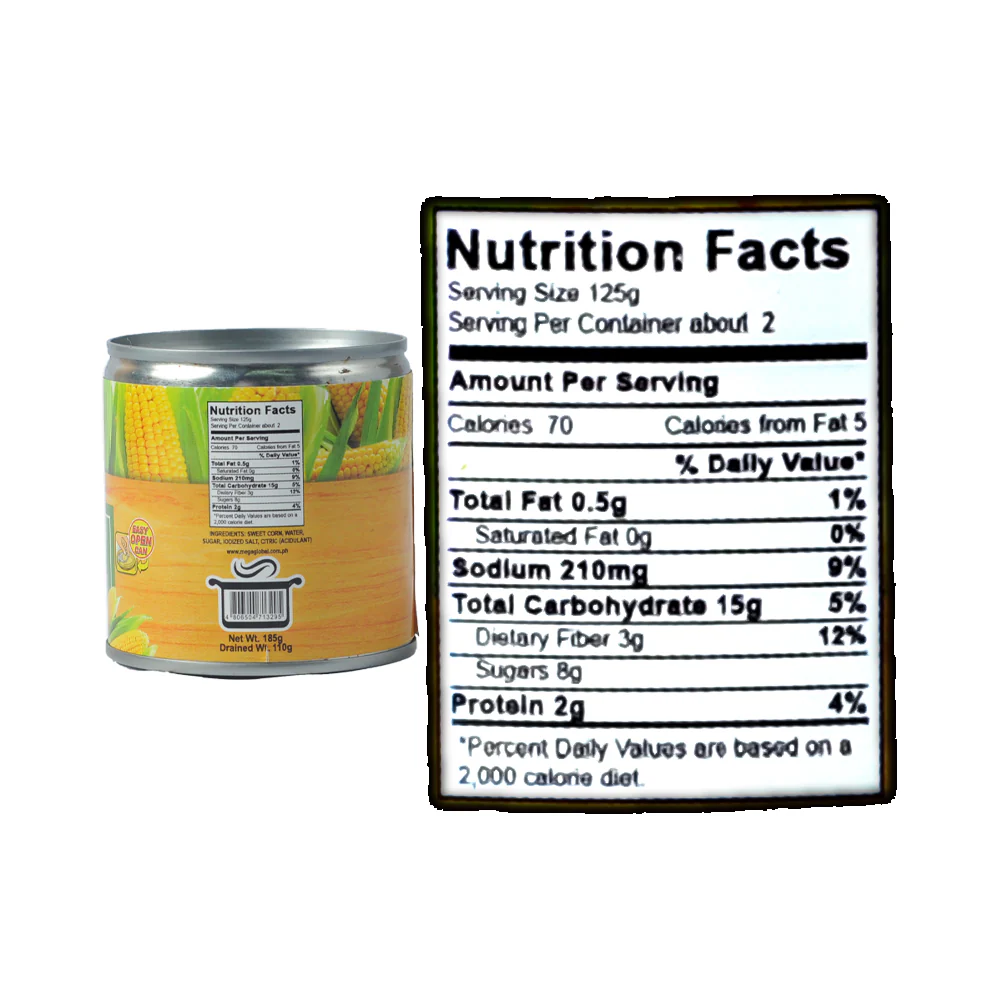 Mega Prime Whole Kernel Corn EOC 185g - Image 3