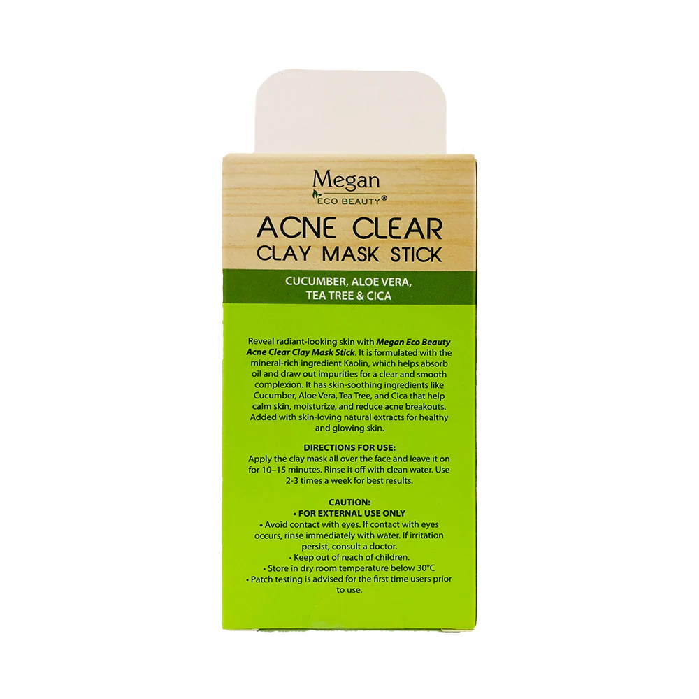 Megan Acne Clear Clay Mask Stick 40g - Image 2
