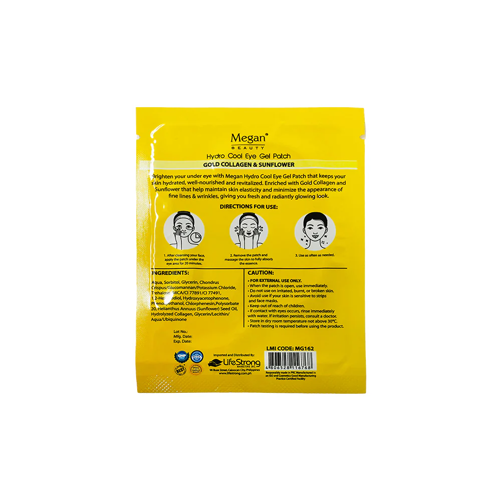 Megan Hydro Cool Eye Gel Patch 1 Pair - Image 2