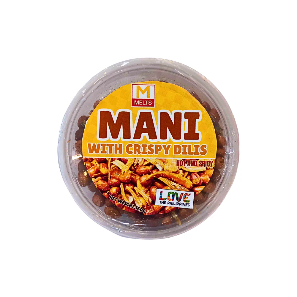 Melts Mani With Crispy Dilis Hot and Spicy 160g - Image 2