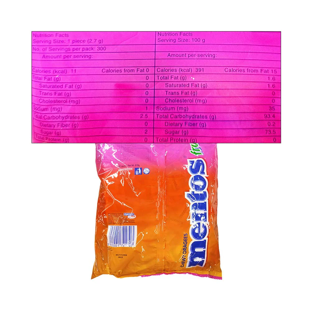 Mentos Mint Candy Fruit 300's - Image 2