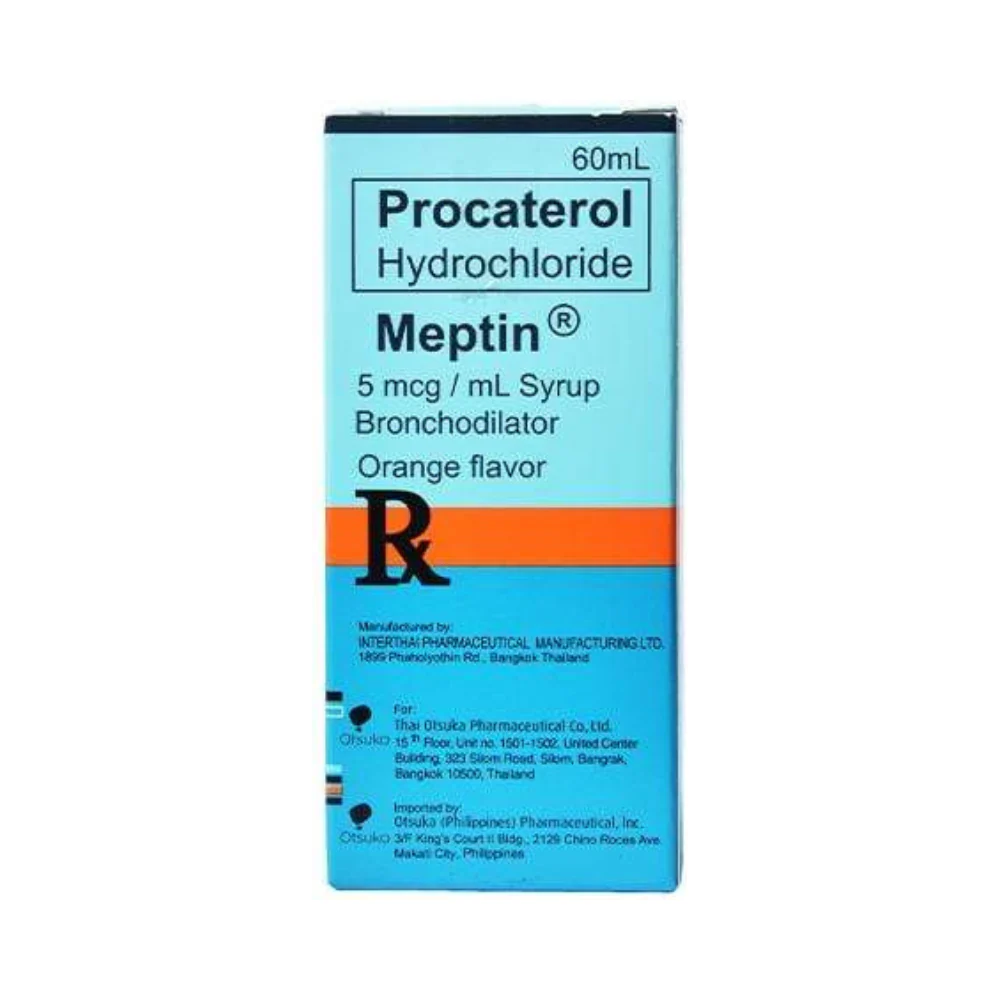 Meptin Procaterol 5mcg/ml Syrup 60ml - Image 2