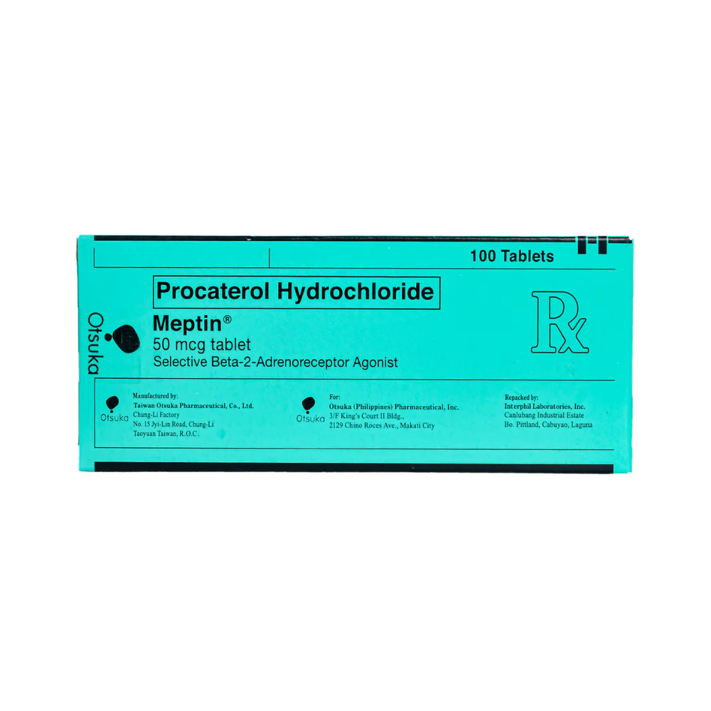 Meptin Procaterol Hydrochloride 50mcg Tablet By 1's - Image 2