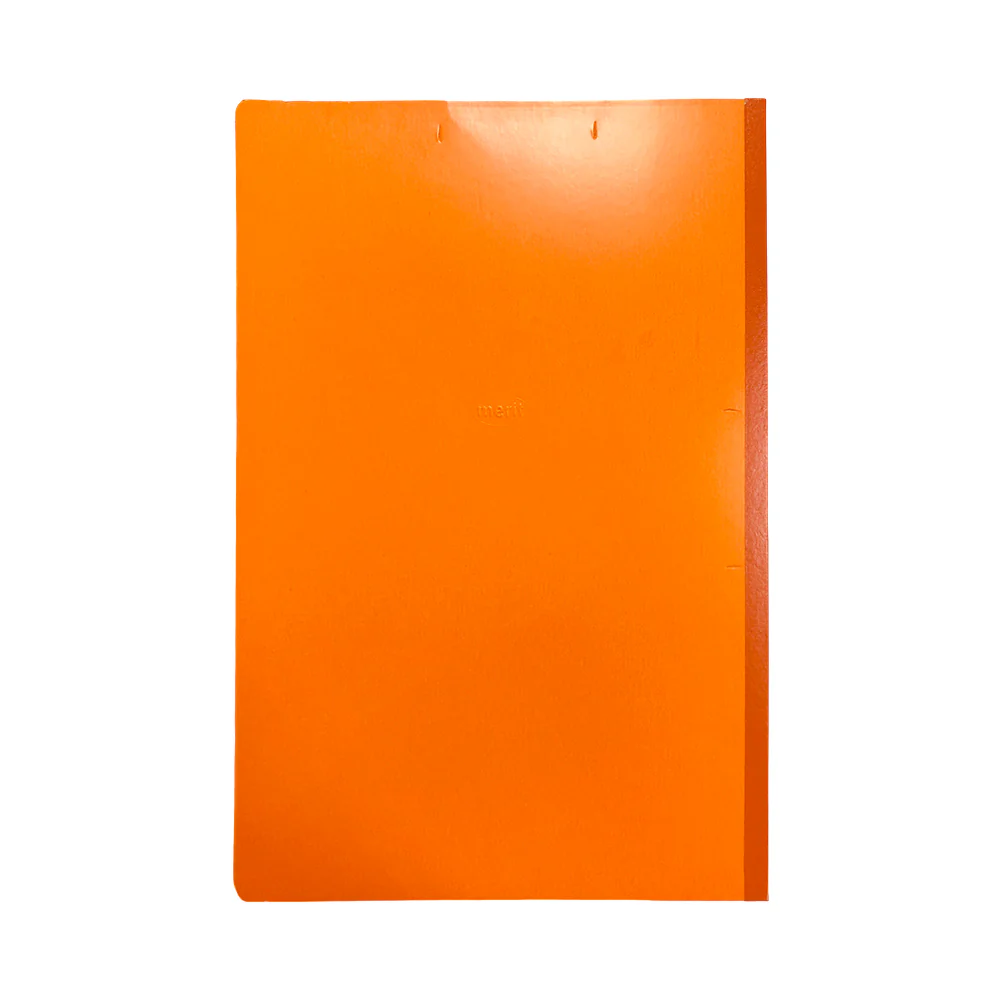 Merit Expandable File Folder Orange Long - Image 2