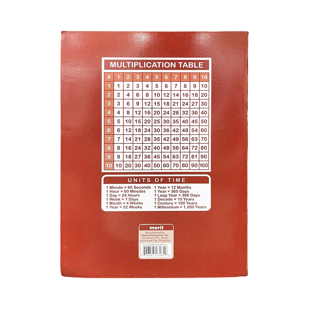Merit Writing Notebook My Future Standard 80 Leaves - Image 6