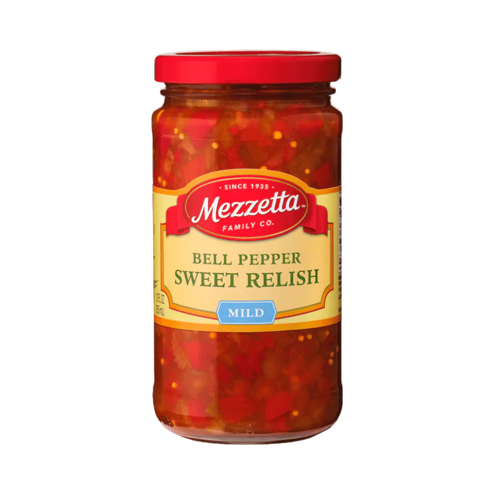 Mezzetta Bell Pepper Sweet Relish Mild 355ml - Image 2