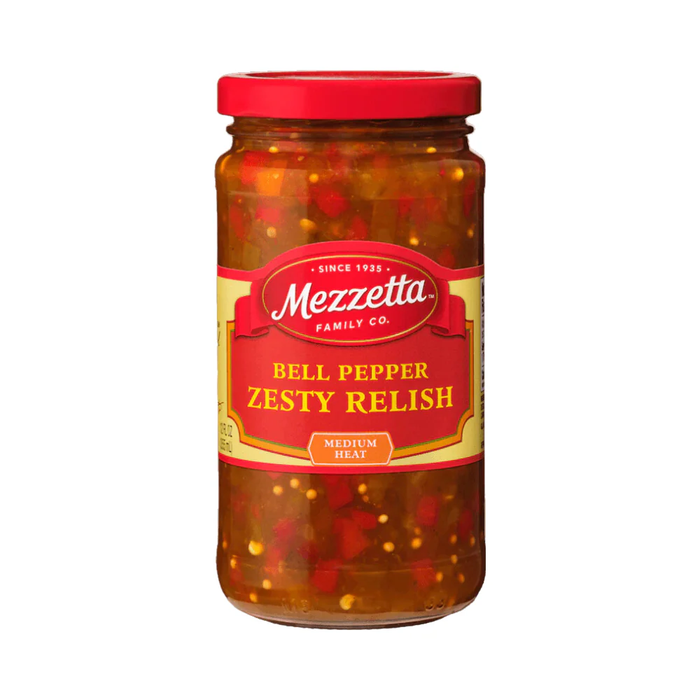 Mezzetta Bell Pepper Zesty Relish Medium Heat 355ml - Image 2