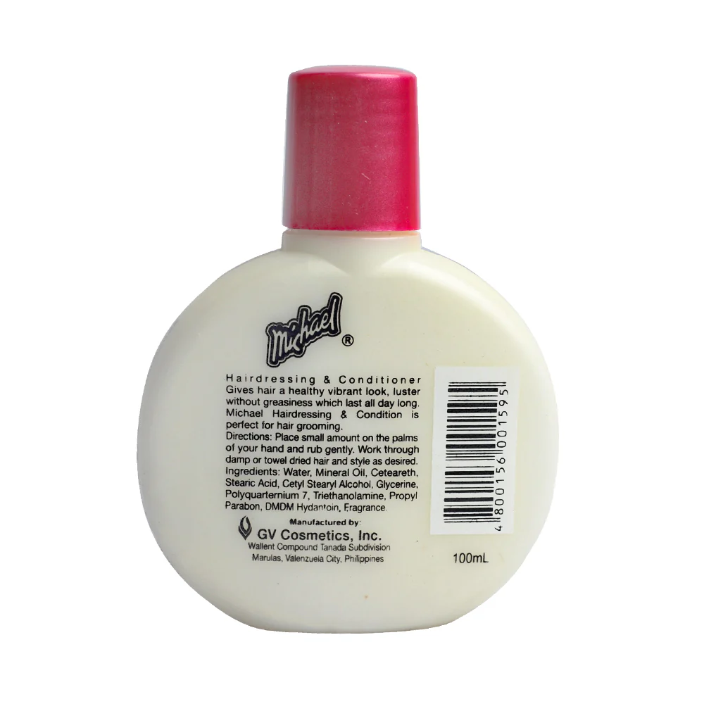 Michael Hair Dressing Pink 100ml - Image 2