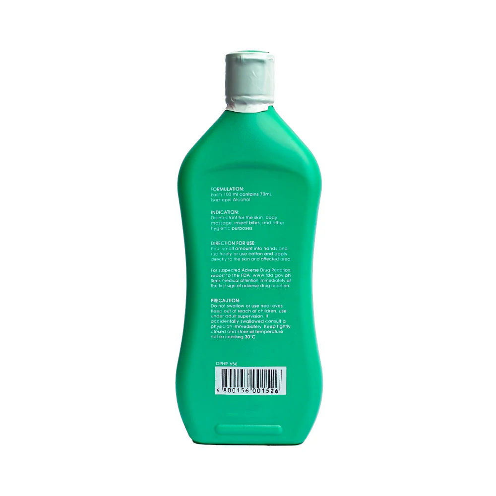 Michael 70% Isopropyl Alcohol Green 470ml - Image 2