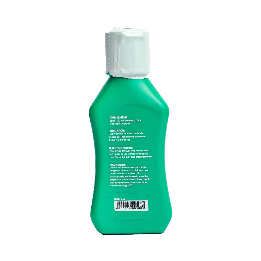 Michael Isopropyl Rubbing Alcohol Green 70% 90ml - Image 2