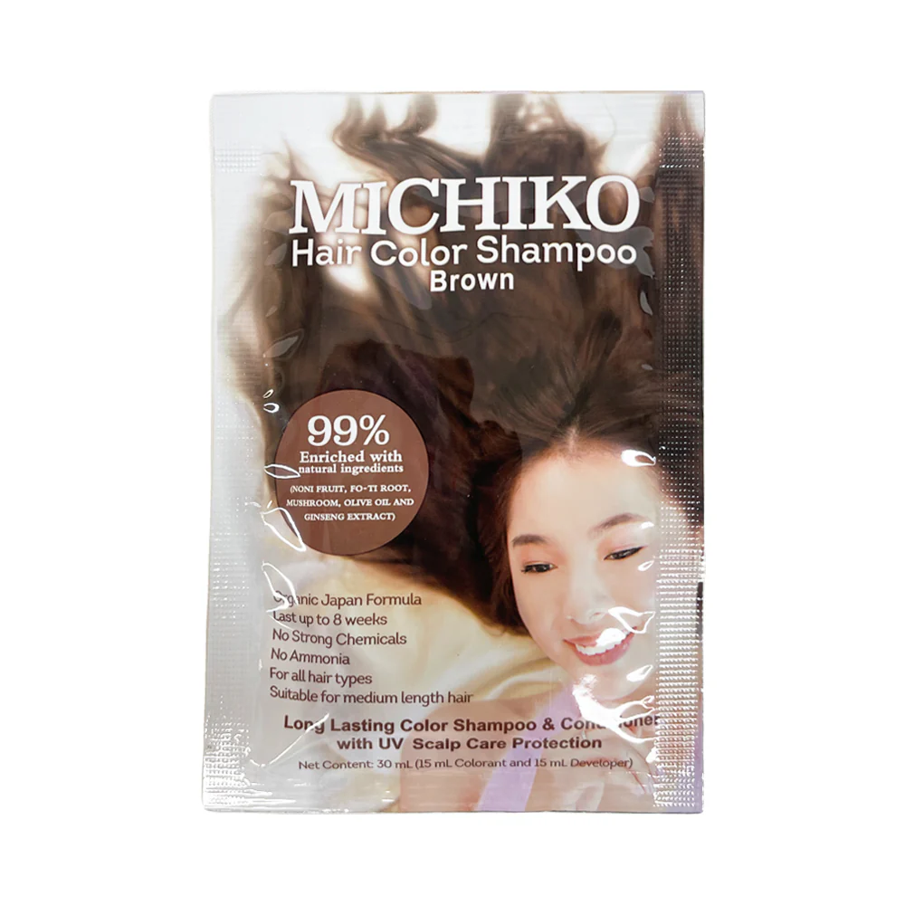 Michiko Hair Color Shampoo 30ml - Image 3