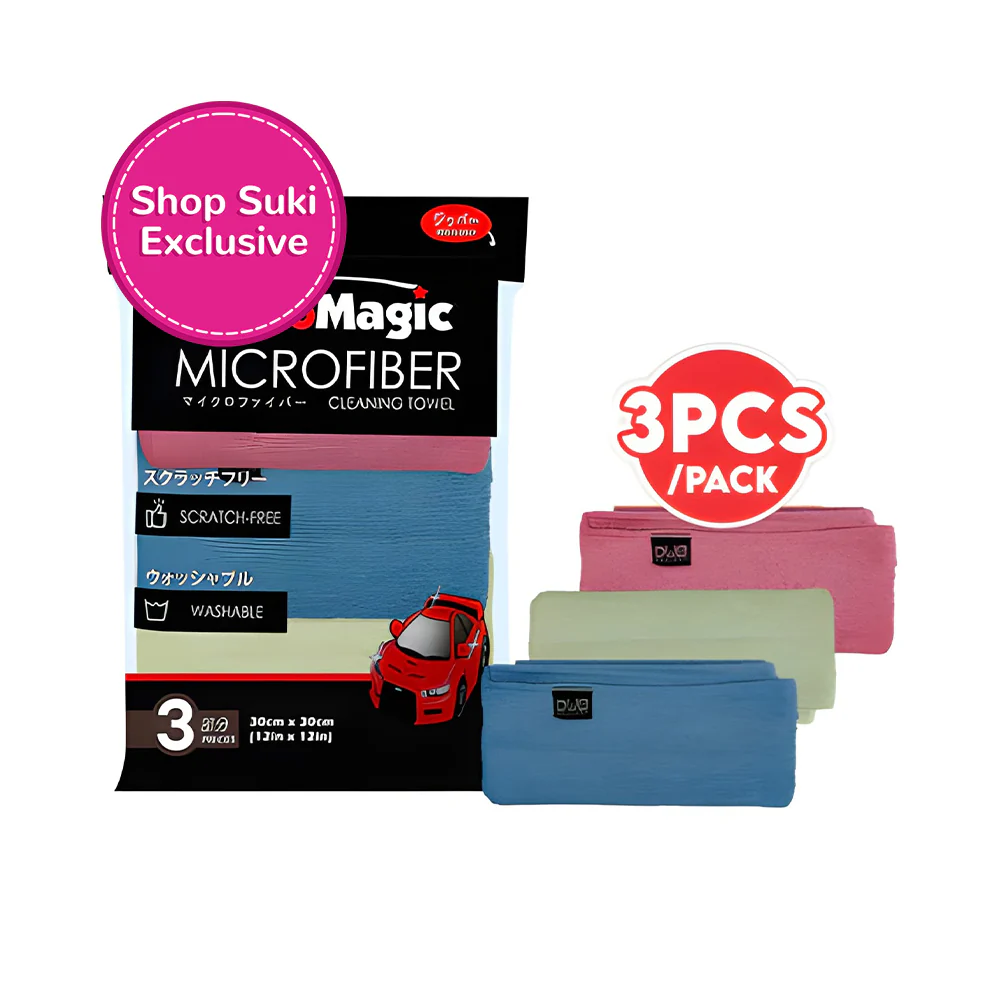 MicroMagic MicroFiber Cleaning Towel 30cm x 30cm 3's - Image 3