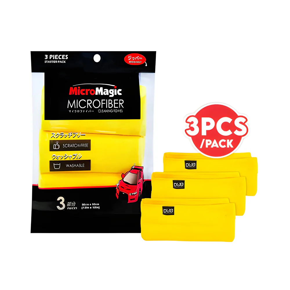MicroMagic MicroFiber Cleaning Towel 30cm x 30cm 3's - Image 5