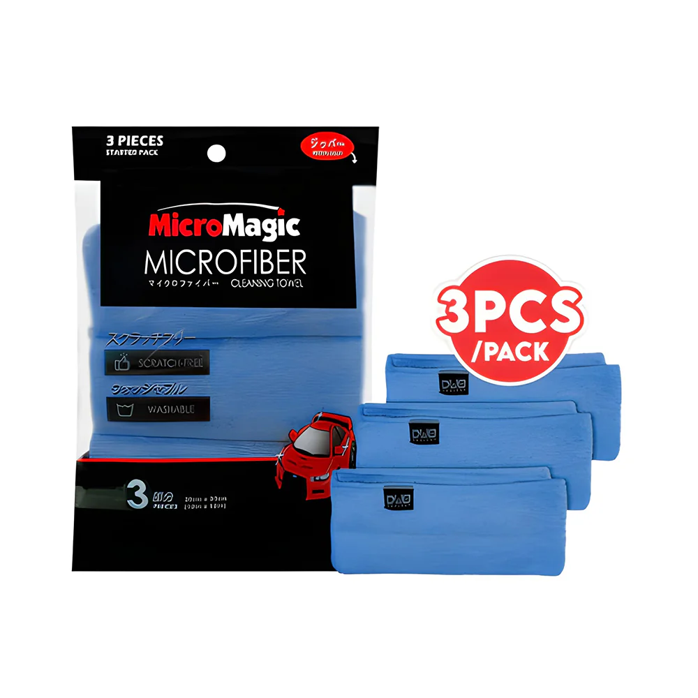 MicroMagic MicroFiber Cleaning Towel 30cm x 30cm 3's - Image 7