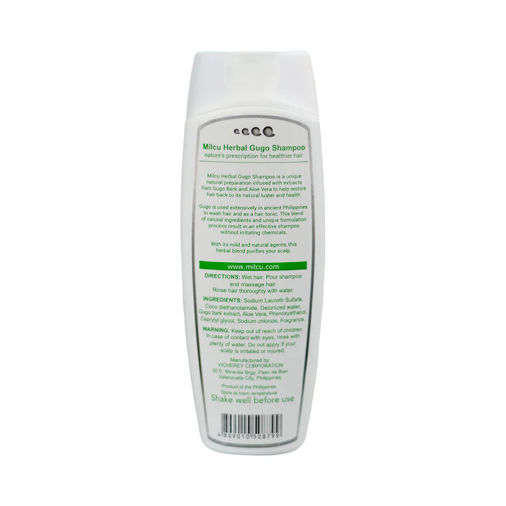 Milcu Herbal Gugo Shampoo Mountain Breeze 200ml - Image 2