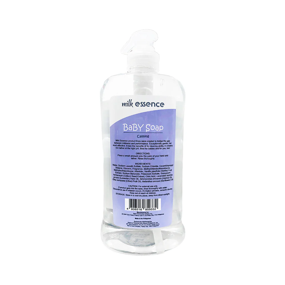 Milk Essence Calming Baby Soap 850ml - Image 3
