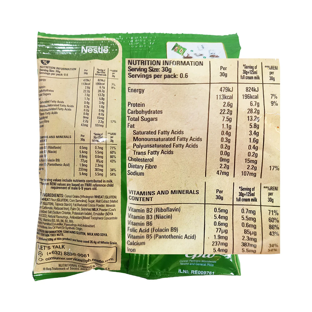 Milo Cereals 20g - Image 2