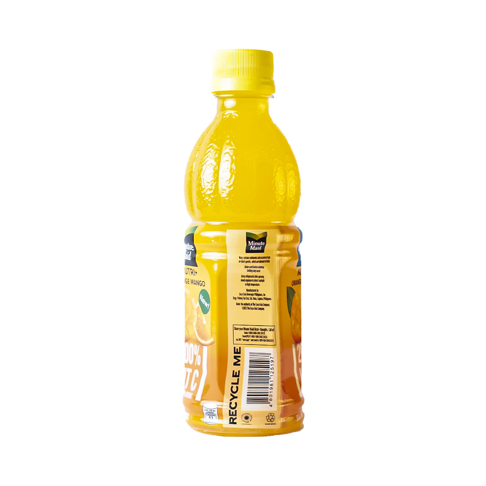 Minute Maid Pulpy Juice Mango Orange 330ml - Image 2