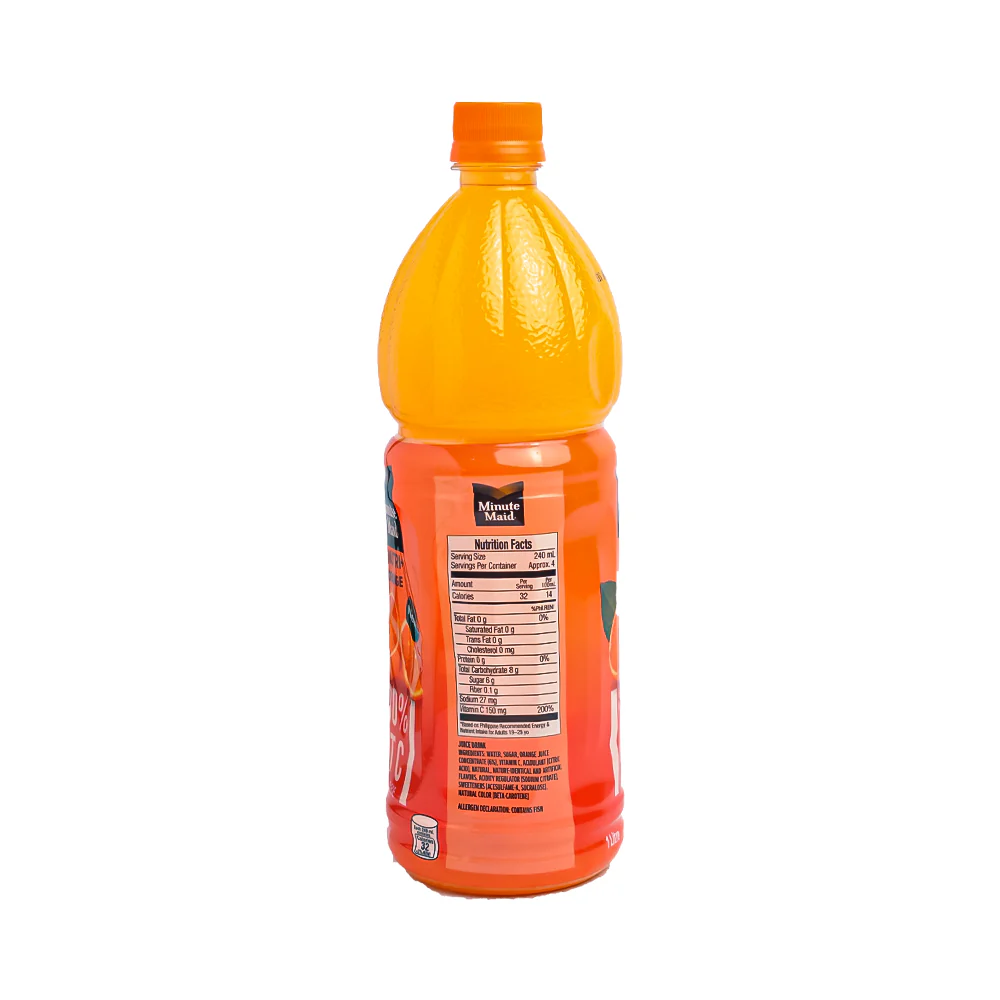 Minute Maid Pulpy Juice Orange 1L - Image 2