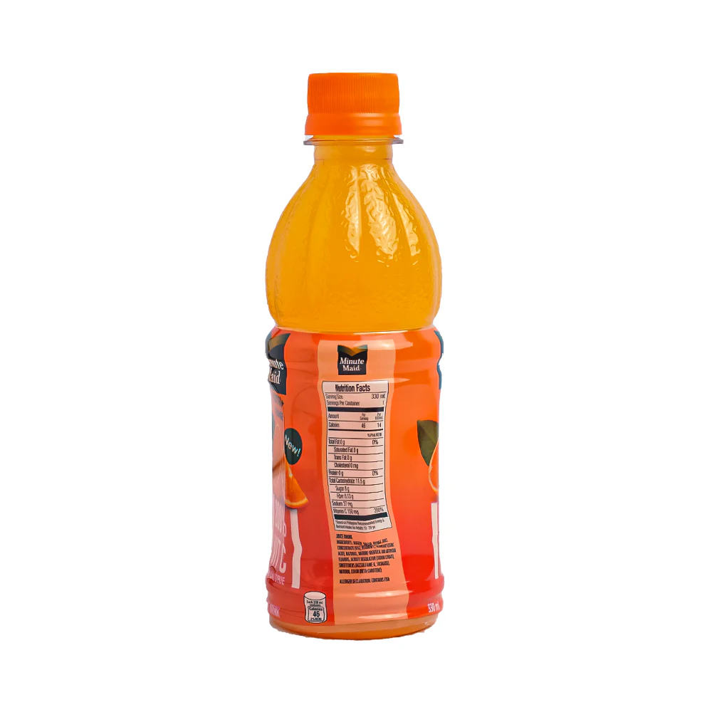 Minute Maid Pulpy Juice Orange 330ml - Image 2