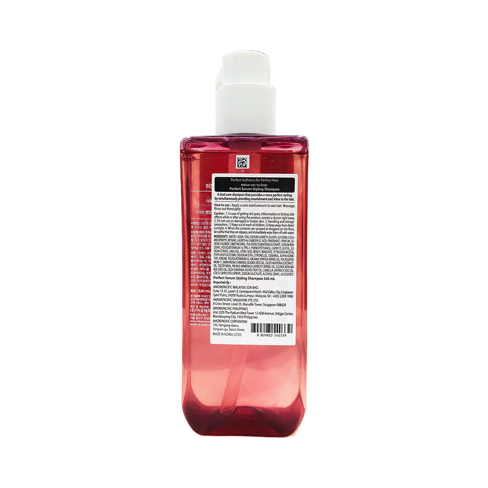 Mise En Scene Perfect Serum Styling Shampoo 530ml - Image 3