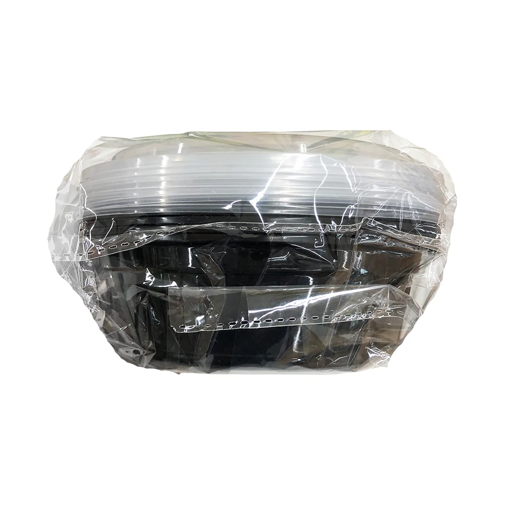 MNM Container Round Black 900ml x 5's - Image 2