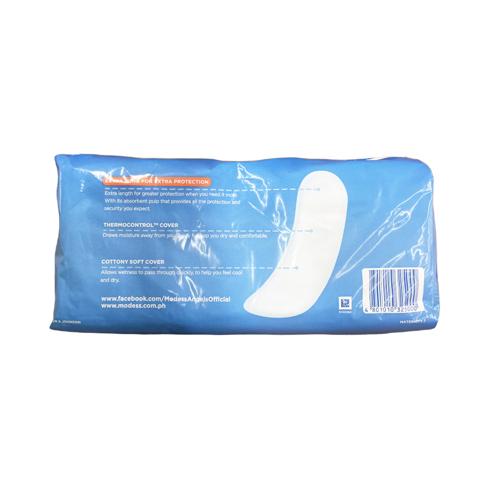 Modess Cottony Soft Cover Maternity Pad 7's - Image 2
