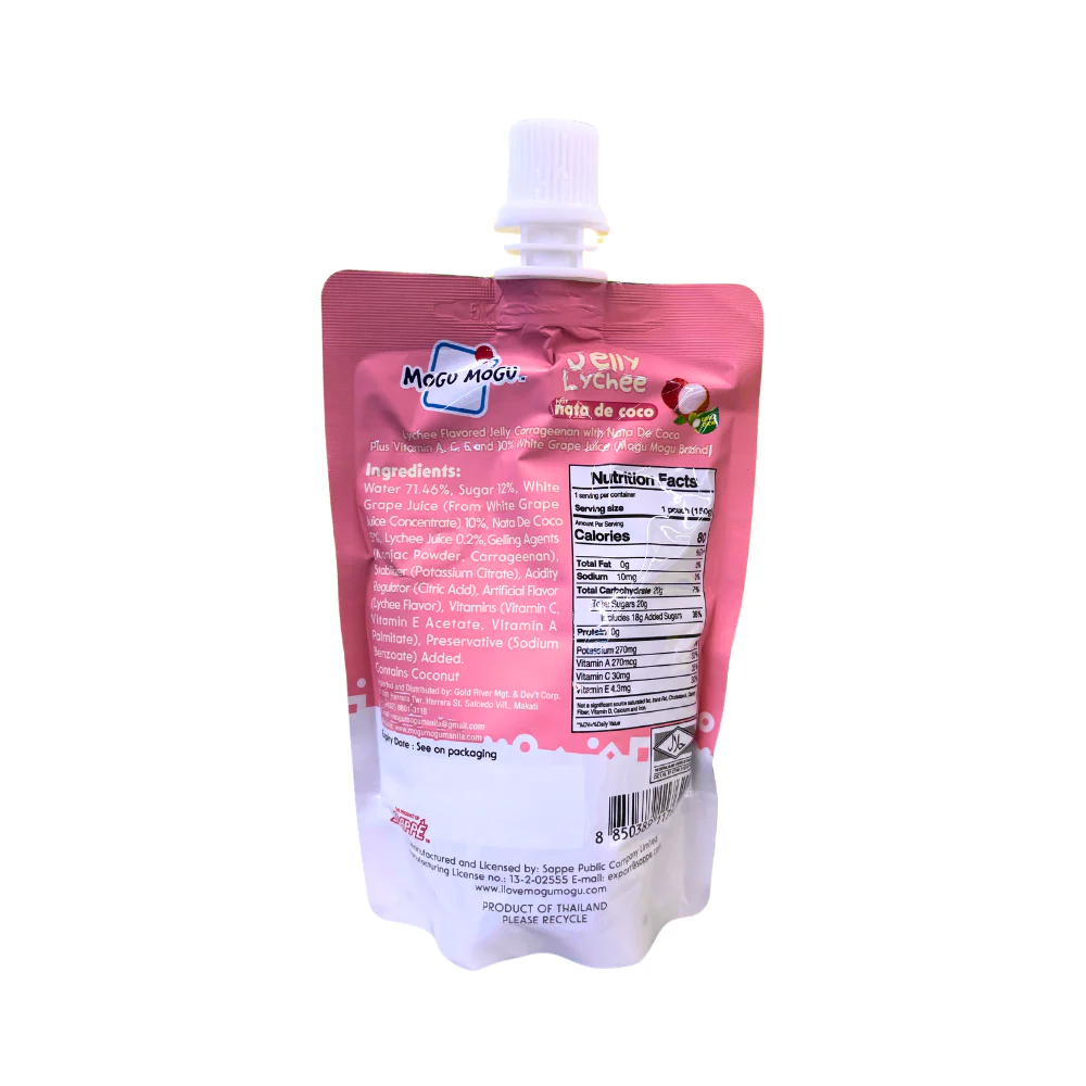 Mogu Mogu Jelly With Nata De Coco 150g - Image 2