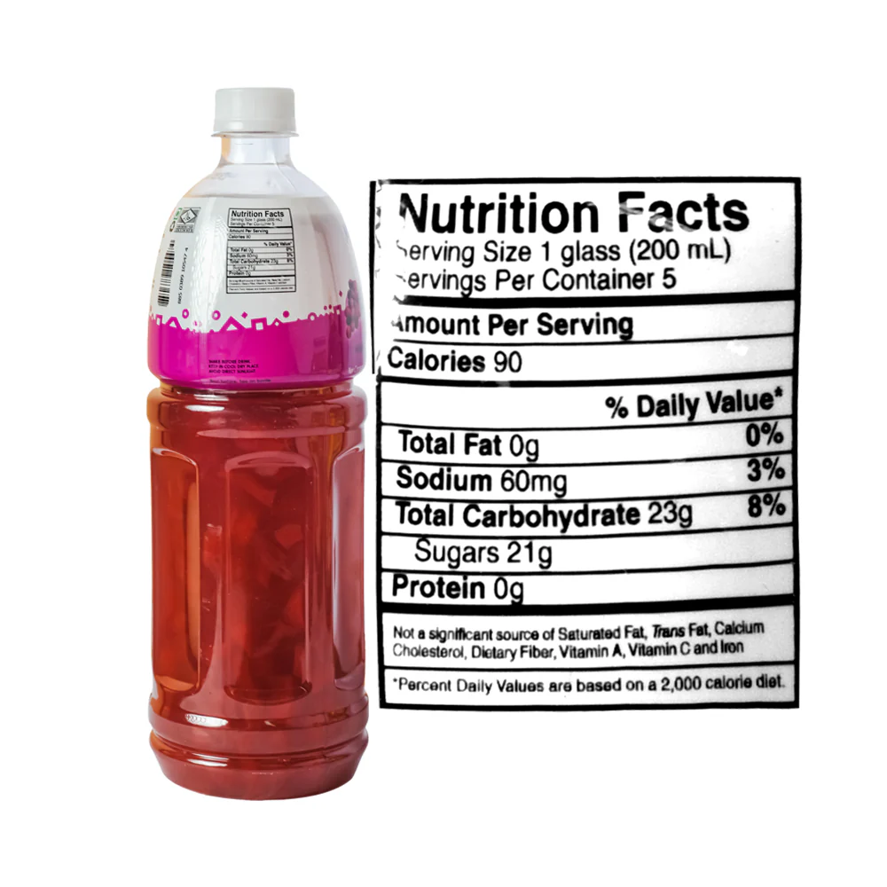 Mogu Mogu Juice Grapes 1L - Image 2