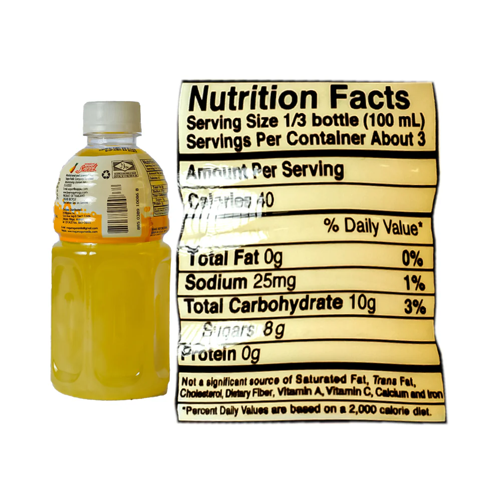 Mogu Mogu Juice Pineapple 320ml - Image 3