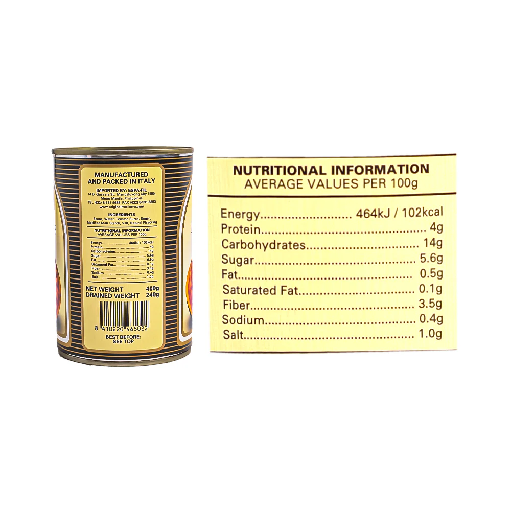 Molinera Baked Beans In Tomato Sauce 400g - Image 3