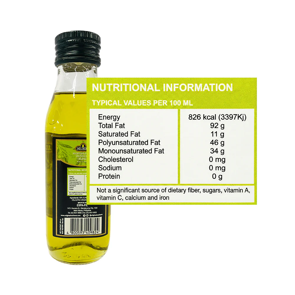 Molinera Mediterranean Olive Oil Blend - Image 2
