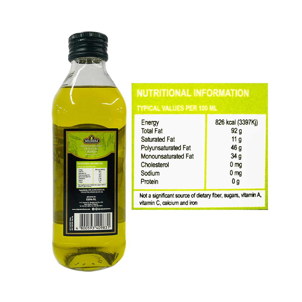 Molinera Mediterranean Olive Oil Blend - Image 4