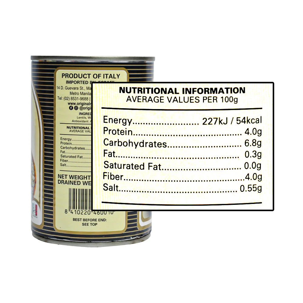 Molinera Natural Lentils 400g - Image 2