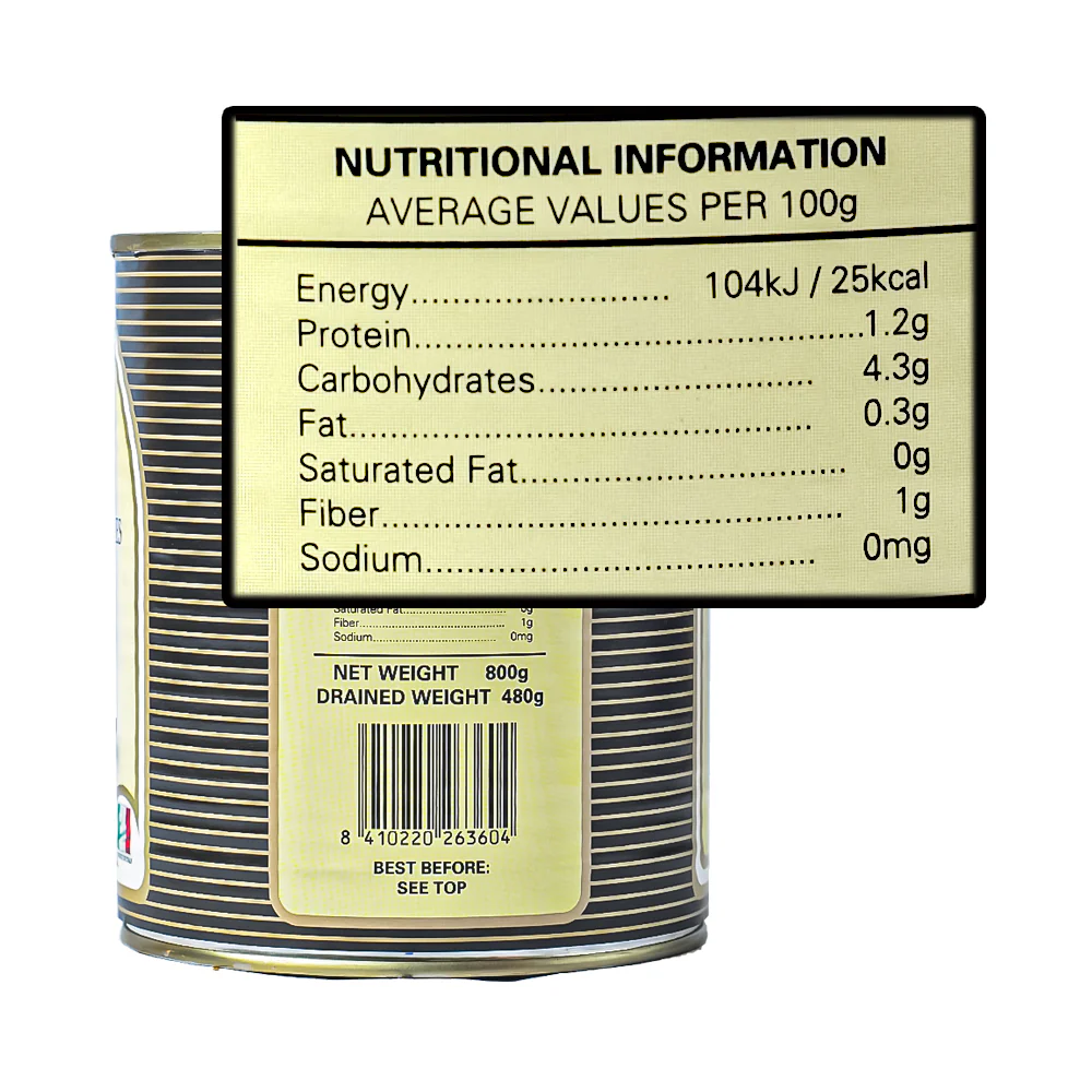 Molinera Whole Peeled Tomatoes 800g - Image 3