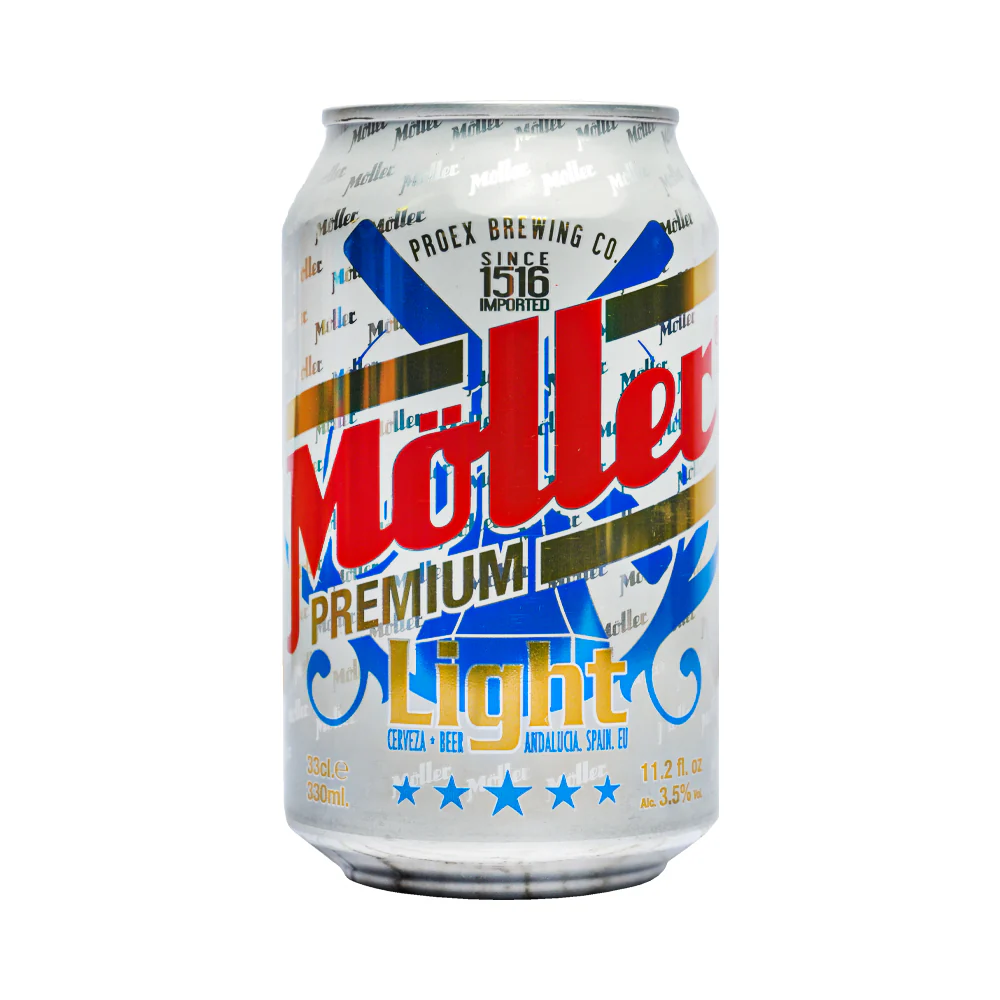 Moller Premium Light Beer 330ml - Image 2
